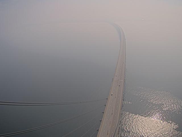 Kopenhagen - Øresundsbron - Richtung Osten