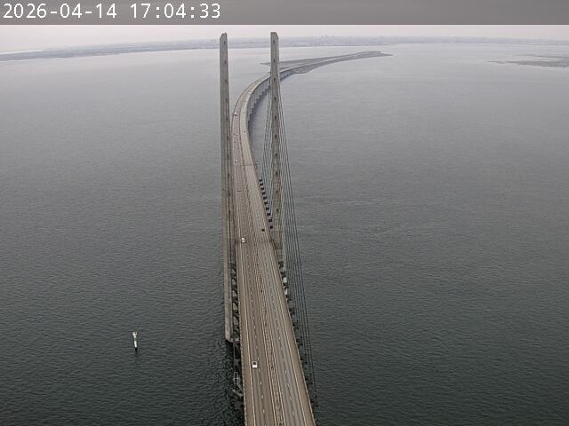 Kopenhagen - Øresundsbron - Richtung West