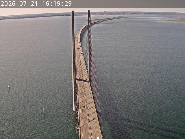 Kopenhagen - Øresundsbron - Richtung West