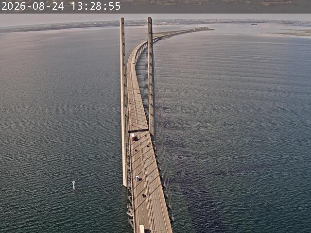 Kopenhagen - Øresundsbron - Richtung West